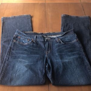 Lucky Brand Women's Midrise Flare Jeans Medium Wash Size 14/32.